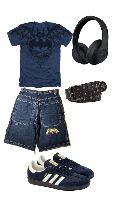 Batman fashion clothesinspo Batman Inspired Outfit, Batman Clothes, Batman Blue, Batman Outfits, Ideas De Outfits, Trendy Outfits For Teens, Dream Outfits, Tomboy Style Outfits, Fire Fits