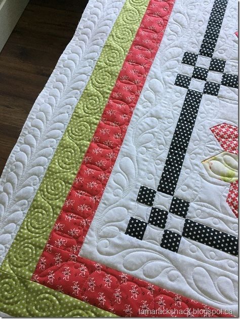 Machine Quilting Borders Ideas, Free Motion Quilt Designs For Borders, Quilting Borders Ideas, Quilt Border Ideas, Quilt Sashing, Quilting Borders, Quilting Stitch Patterns, Quilt Borders, Free Motion Designs