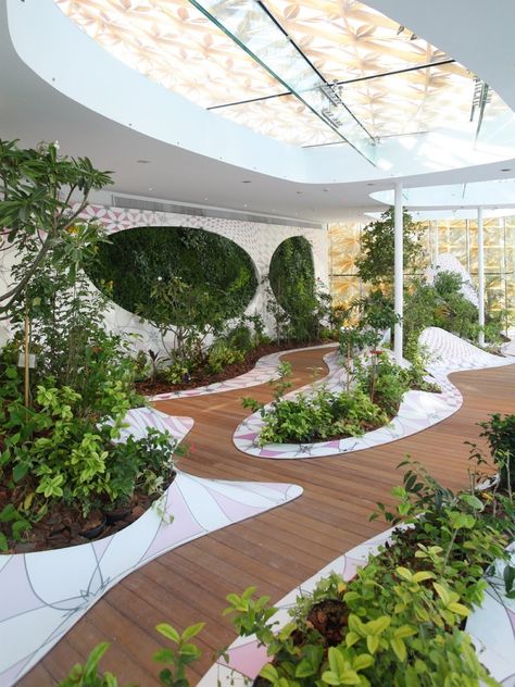 Gallery of Butterfly Aviary / 3deluxe - 8 Butterfly Pavilion, Landscape Architecture Design, Green Architecture, Landscape Plans, Landscaping Tips, Green Interiors, Interior Garden, Roof Garden, Green Design