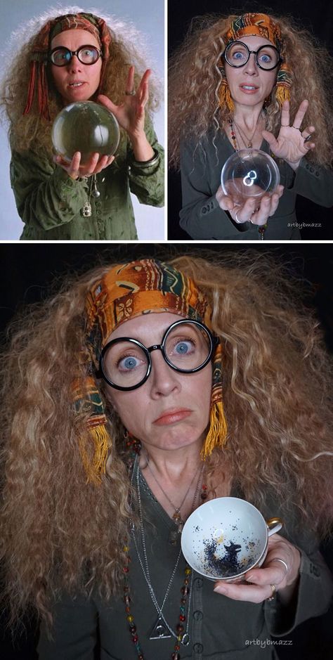 Sybill Trelawney (Harry Potter) Hogwarts Costume, Harry Potter Dress Up, Harry Potter Kostüm, Harry Potter Halloween Costumes, Harry Potter Theme Birthday, Harry Potter Halloween Party, Baby Kostüm, Harry Potter Theme Party, Lily Potter