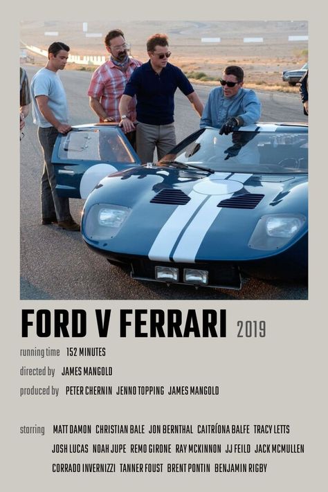 Ford V Ferrari Poster, Ford And Ferrari Movie, Ferrari Vs Ford, Ford Vs Ferrari Poster, Ford Vs Ferrari Movie, Car Movie Poster, Ford V Ferrari Movie, Ferrari Movie, Mcqueen Poster