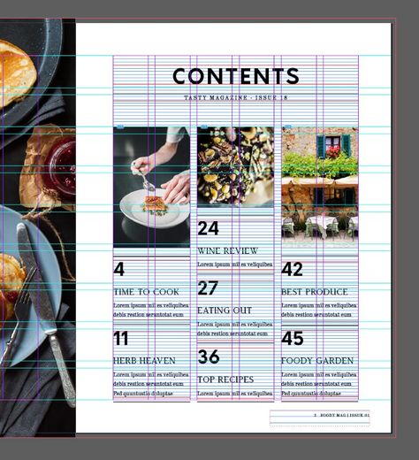 InDesign Secret #2: Switch on the Baseline Grid for Perfect Text Alignment Indesign Grid, Malaysia Culture, Travel Magazine Design, Grid Design Layout, Rollup Banner Design, Ebook Template Design, Indesign Tutorials, Indesign Layout, 잡지 레이아웃