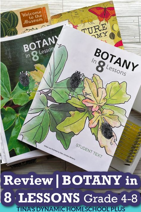 Botany Homeschool Curriculum Review of Botany in 8 Lessons Grades 4-8 Botany Homeschool, Natural Resources Lesson, Garden Unit Study, Botany Lessons, Teaching Plants, Spring Lesson Plans, Homeschool Middle School, How To Homeschool, Teacher And Student