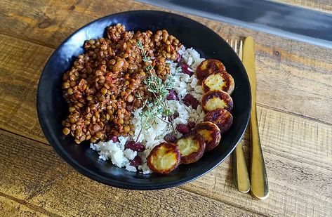 Jamaican Jerk Lentils, Jerk Lentils Vegan, Jerk Lentils, Lentils Recipe, Lentils Vegan, Cheap Vegan Meals, Cheap Vegan, Zone Diet, Lentils And Rice