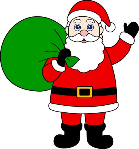 santa - City of Hubbard Santa Claus Drawing Easy, Santa Claus Drawing, Santa Cartoon, Santa Claus Pictures, Xmas Drawing, Santa Claus Clipart, How To Draw Santa, Santa Claus Images, Christmas Background Images