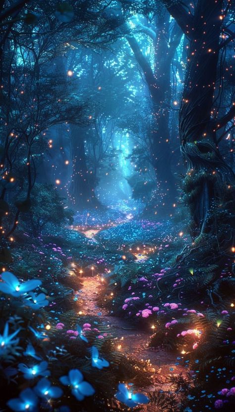 Aesthetic Magical Wallpaper, Fantasy Forest Wallpaper Iphone, Anime Magic Wallpaper, Enchanted Forest Phone Wallpaper, Magic Forest Background, Magic Background Wallpaper, Magical Phone Wallpaper, Dream Magic Aesthetic, Magestical Aesthetic