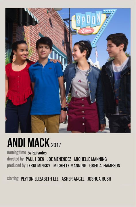 Andi Mack Wallpaper, One Of Us Is Lying Poster Polaroid, Polaroid Poster Shows, Fuller House Polaroid Poster, Minimalist Polaroid Film Posters Tv Shows, Netflix Suggestions, Andi Mack Cast, Peyton Elizabeth Lee, Andi Mack