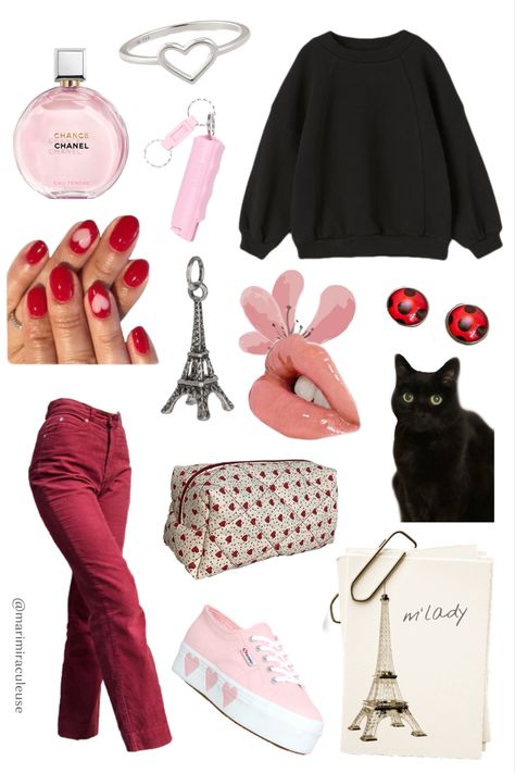 Miraculous Ladybug Inspired Outfits, Marinette Outfit, Miraculous Inspired Outfits, Marinette Outfits Inspiration, Ladybug Outfits, Closet Cosplay, Anime Inspired Outfits, Cosplay Tips, Character Inspired Outfits