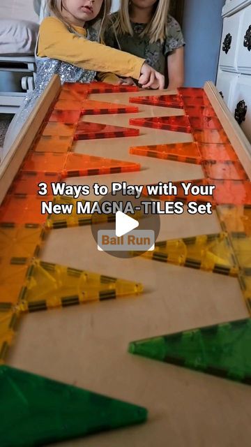 MAGNA-TILES® | Magnetic Tiles on Instagram: "Are you looking for some inspiration for ways to play with your new MAGNA-TILES set? Try these three ways to play! #MAGNA-TILES #kidsactivities #winterbreak #magnetictiles #screenfreefun" Older Kids Crafts, Grandparents Activities, Magna Tiles, Education Preschool, Tiles Ideas, Education Science, Magnetic Tiles, Preschool Age, Ball Run