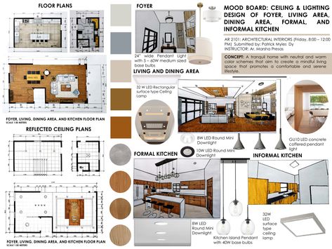 Restaurant Design Concept Architecture, Interior Design Concept Statement, Mood Board Architecture Concept, Concept Sheet Interior Design Student, Interior Design Sheets Presentation, Sheet Composition Ideas, Plan Rendering Architecture Photoshop, Concept Sheet Interior Design, Plan Rendering Architecture