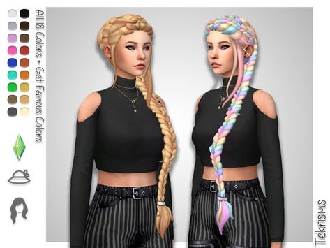 Long intricate hair with decorative pearls. Inspired by Nadia from The Arcana game.  Found in TSR Category 'Sims 4 Sets' Ts4 Mods, Sims 4 Anime, The Arcana, Pelo Sims, Extra Long Hair, Sims 4 Game Mods, Sims 4 Mm Cc, Sims 4 Cc Folder, Sims 4 Mm