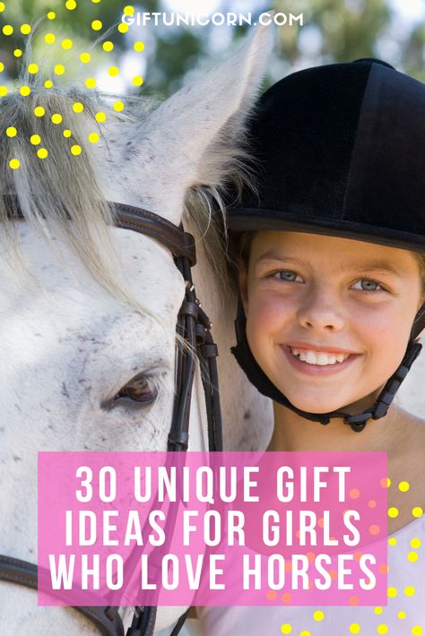 If you have a little girl in your life who loves horses, they would love to get one of the unique gifts on this list. Purchase a few from this list to match her all-consuming love of horses. As you search for the right gift, you might find that you’ll develop a new love for horses on your own. #horses #horselovers #horsegifts #giftsforhorselovers #lovehorses Equestrian Gift Ideas, Horse Onesie, Horse Coloring Books, Engraved Stone, Birthday Gifts For Him, Gifts For Animal Lovers, Equestrian Gifts, Gifts For Your Sister, Horse Gifts