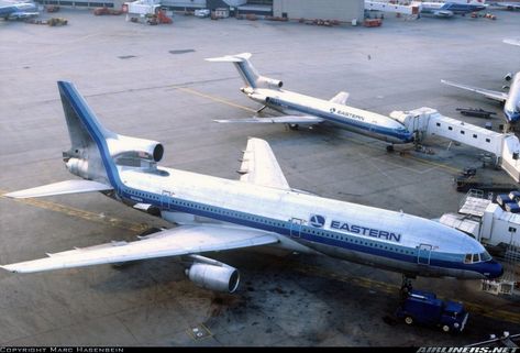 L1011 Tristar, Airplane Pics, Eastern Airlines, American Air, Airline Pilot, Boeing 727, Delta Air Lines, Vintage Airline, Tri Star