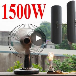 Wind Turbine Diy, Wind Power Diy, Building A Wind Turbine, Diy Wind Turbine, Free Electricity, Free Power, Wind Power, Build Your Own, Wind Turbine