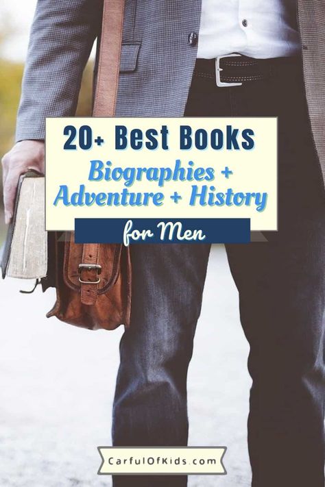 Books For Men Must Read, Books For Guys, Best Audible Books, Men Books, Books For Men, Best Books For Men, Best Travel Books, Adventure Books, Feel Good Books