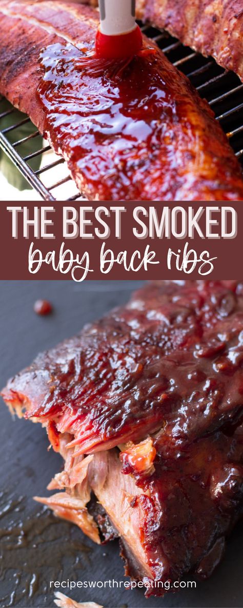 Smoked Bbq Ribs In Smoker, Bbq Ribs Smoker, Smoked Baby Back Ribs On Traeger, Smoked Pork Ribs Recipes, 321 Ribs Smoker, Bbq Smoked Ribs, Bbq Ribs Smoker Recipes, Smoked Ribs In Smoker Traeger, Ribs In The Smoker Recipes