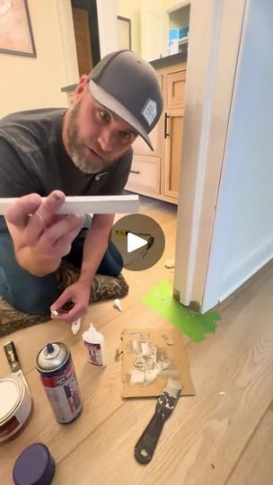 100K views · 548 reactions | SIMPLE DOOR JAMB FIX #carpentry #diy #fypシ゚ #carpenter #contractor #ContractorLife #tools #remodel #realestate | Benderhomes | Benderhomes · Original audio Door Jamb Diy, Diy Carpentry, Simple Door, Door Jam, 100k Views, Door Jamb, Carpentry Diy, Floor Installation, Carpentry