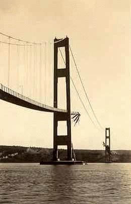 Wreckage of the Tacoma Narrows Bridge, November, 1940 Tacoma Narrows Bridge, Washington State History, Vashon Island, Wa State, There She Goes, Evergreen State, Civil Engineer, Air Bnb, Tacoma Wa