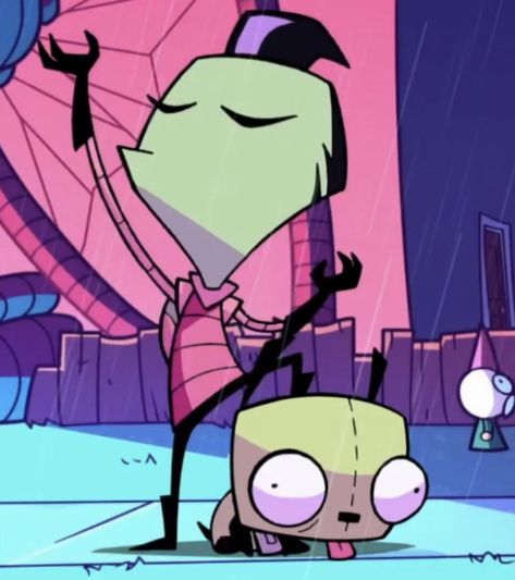 Invader Zim Matching Icons, Invader Zim Matching Pfp, Zim Invader Zim, Invader Zim Characters, Invader Zim, Emo Scene, Cartoon Shows, Ship Art, Cartoon Character