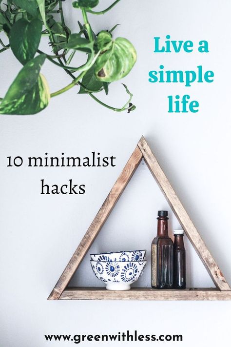 Is your life overcomplicated these days ? You should look into these 10 minimalist hacks that will help you simplify your life and be more minimal. Limiting your range of clothing by minimizing your wardrobe is one of them. Click on the pin for more hacks ! Simple living will make you slow down, be intentional and enjoy life a lot more. #minimalism #simplelife #minimalistliving #simplify #minimize #hacks #slow down Minimalist Hacks, Live A Simple Life, Sweet House, Declutter Your Mind, A Simple Life, Minimal Living, Be Intentional, Simple Life Hacks, Simplify Your Life