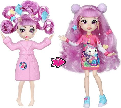 HELP! @Kawaii.Qtee needs a #STYLESAVIOR! Take Over the Makeover and give her a total head-to-toe transformation! Reveal @Kawaii.Qtee's surprise fashion! Will you find a Rare or Ultra-Rare outfit with special finishes on the material? Kids Toys For Christmas, Barbie Bridal, Fox Doll, Moose Toys, Doll Stands, Braids For Long Hair, Beauty Tutorials, Free Amazon Products, Fashion Doll