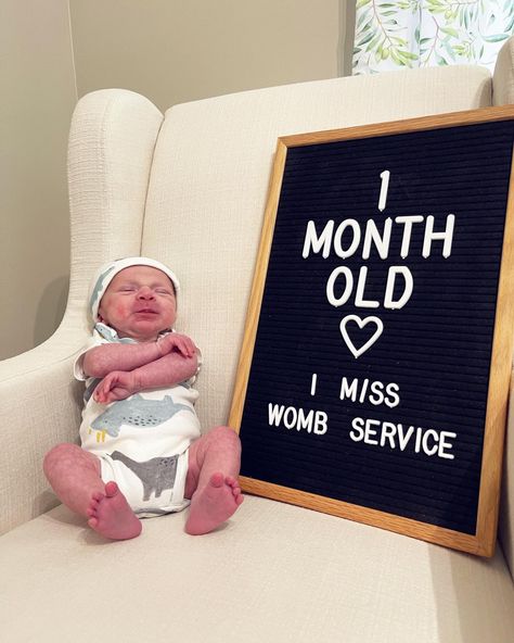 I miss womb service 1month Old Photoshoot, 1 Month Old Baby Photoshoot, 1 Month Old Photoshoot, Old Photoshoot, Baby Captions, Month Ideas, Boy Photoshoot, Baby Milestones Pictures, Baby Milestone Photos