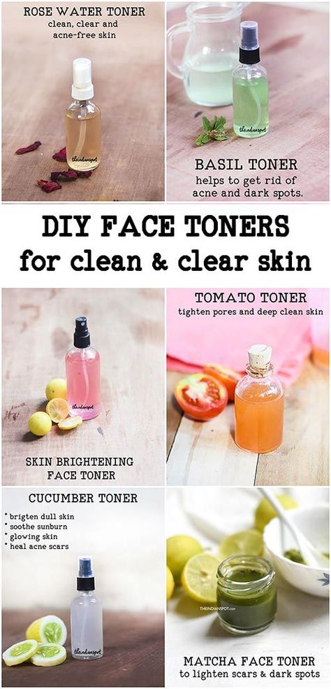 Homemade Toner, Deep Clean Skin, Soft Living, Deep Clean Pores, Acne Free Skin, Diy Facial, Skin Clear, How To Get Rid Of Acne, Natural Diy