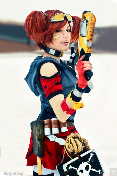 Gaige from Borderlands 2 More at http://dailycosplay.com/2014/June/19b.html Borderlands Gaige, Gaige Borderlands, Cell Shading, Borderlands Cosplay, Costume Closet, Cosplay Inspo, Game Cosplay, Video Game Cosplay, Awesome Cosplay