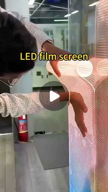 Jja Qqm on Instagram: "LED film screen 
Designer’s Favorite New Decoration materials!
#decoration#buildingmaterials
#wall panels #homeimprovement
#wallboard#material #building
#backdropdecoration #walldecor
#design#decorationdesign#interiordesign" Led Screen Wall, Decorative Screen Panels, Interactive Walls, Led Wall Art, Interactive Installation, Decorative Screens, Wall Board, July 16, Backdrop Decorations