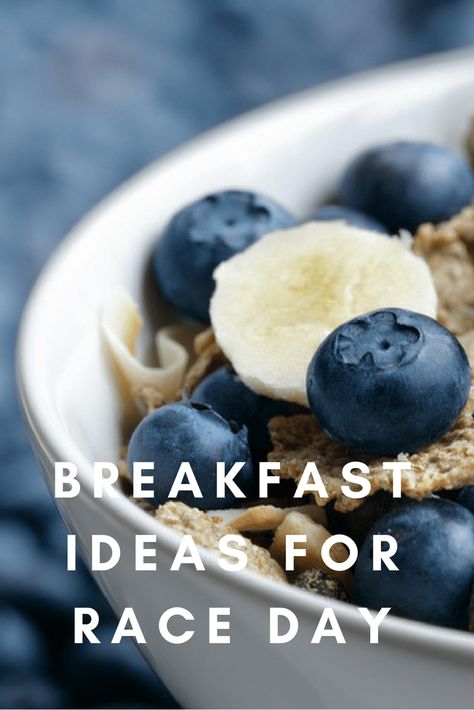 Race Day Breakfast, Runner Breakfast Ideas, What To Eat Before A Half Marathon, Breakfast Before Running, Pre Run Breakfast, Running Breakfast, Running Long Distance, Marathon Nutrition, Athletics Training