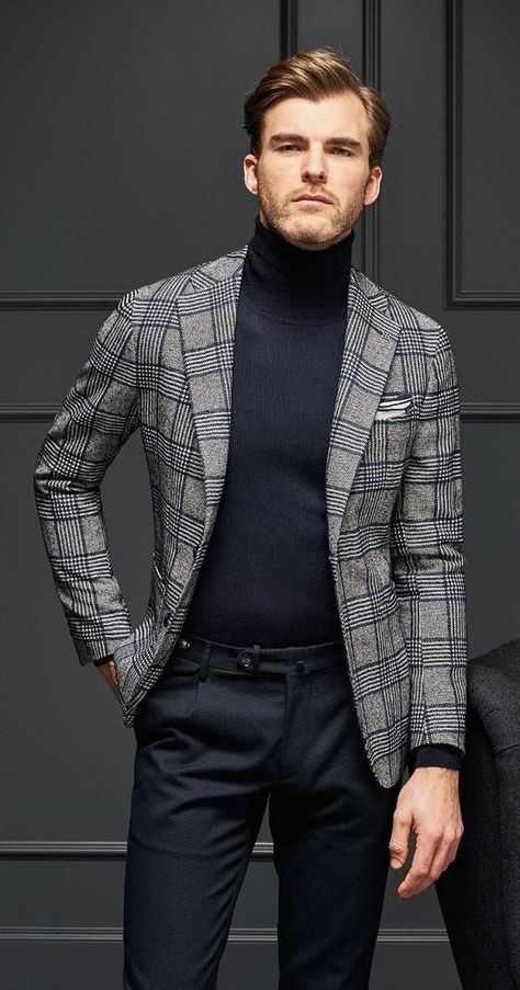 Blazer Outfits Men, Mens Fashion Blazer, Fashion Suits For Men, Winter Outfits Men, Mens Fashion Classy, Stylish Mens Outfits, Mens Fashion Suits, Men Fashion Casual Outfits, Business Casual Men