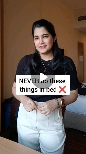 3.1M views · 34K likes | Juhi Arora on Instagram: "Things you should NEVER do in your bed ❌

Share this with someone who has a messy bedroom 😝

Follow for more! ✨
:
:
:
:
:
[Vaastu Tips, vastu for bedroom, vastu for home, vastu, vastu for prosperity, vastu mistakes, Guidance By Juhi x Bedroom]" Photos In Bed, Vastu For Home, Home Vastu, Messy Bedroom, Follow For More, Bedroom, Bed, Health, Instagram