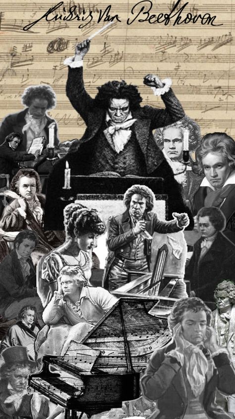 Beethoven Aesthetic, Beethoven Music, Classical Music Composers, Music Collage, Mr Bean, Music Composers, Music Aesthetic, Beautiful Scenery Nature, Classical Music