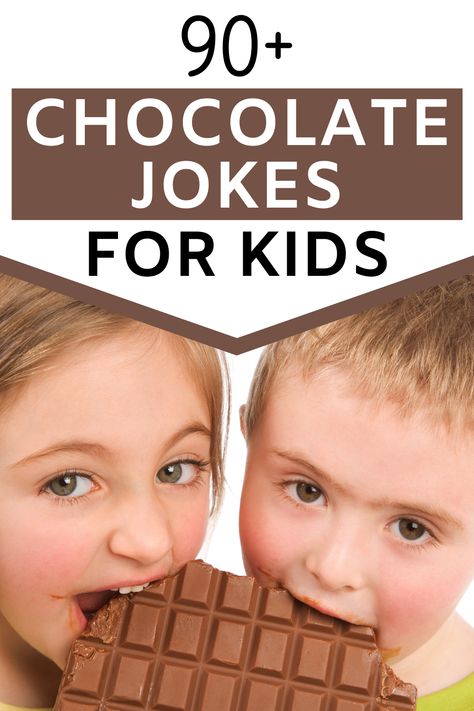 Chocolate Jokes, Chocolate Slogans, Love Jokes, Kids Jokes, Chocolate Humor, Nursing Home Activities, Chocolate Quotes, Punny Jokes, Kid Desserts