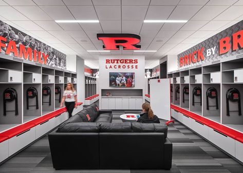 Gary & Barbara Rodkin Academic - EwingCole College Locker Room, Athletic Branding, Williams College, Multipurpose Hall, Rutgers University, Student Athlete, Athletic Training, Academic Success, Learning Spaces