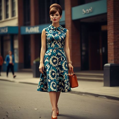 60s Fashion: A Groovy Trip Down Memory Lane » Styling Outfits 1960s Mod Fashion, Space Age Fashion, Mod Dress 60s, Styling Outfits, Mod Look, Paper Dress, 60s Dress, Mod Fashion, 1960s Fashion