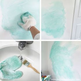 Wall Mural Techniques, Watercolor Wallpaper Bathroom, How To Make Wall Paint Look Like Watercolor, Watercolor Paint Techniques, Watercolor On Walls Diy, Watercolor Walls Diy, Watercolor Wall Art Diy, Watercolor Wall Paint How To, Watercolor Wallpaper For Walls