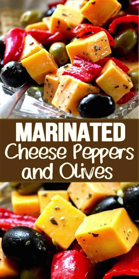 Marinated Cheese And Olives, Olives Recipes, Lake Recipes, Cheese And Olives, Marinated Cheese, Southern Kitchen, Amazing Appetizers, Pickled Vegetables, Finger Food Appetizers