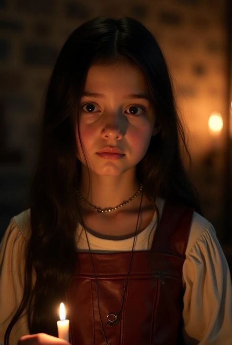 Lilly Aspell, Medieval Woman, Dark Brown Eyes, Waist Length, Pale Skin, Black Hair, Character Inspiration, That Look, Skin