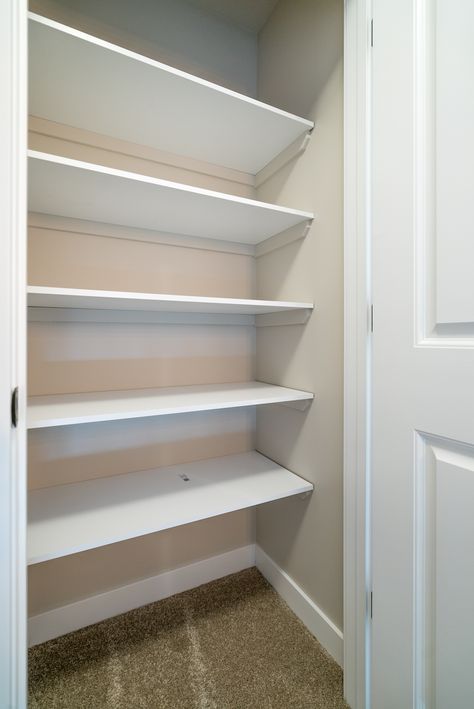 Linen Cupboard Ideas Built Ins, Linen Closet Design Built Ins, Linen Closet In Bathroom, Closet In Bathroom, Linen Closet Design, Cupboards Design, Built In Shelving, Wooden Cupboard Design, Kids Room Shelves