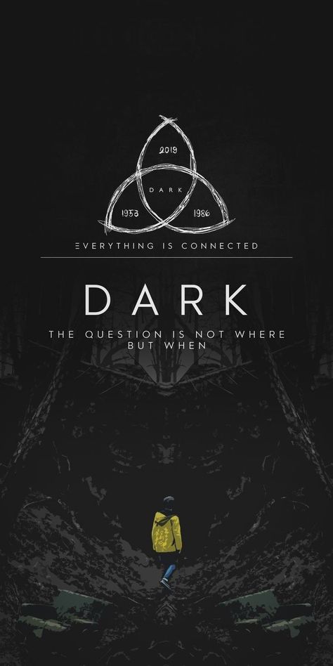 Everything Is Connected Wallpaper, Dark Tv Series Poster, Wallpaper Name, Typography Wallpaper, Dark Netflix, Batman Comic Wallpaper, Android Wallpaper Dark, Stay Creative, Seasons Posters