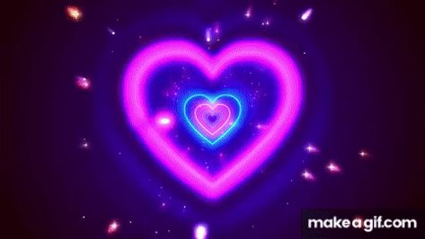 Neon Heart Fast tunnel on Make a GIF Overlay Video, Neon Heart, Trippy Gif, Glowing Background, Y2k Background, Photography Editing Apps, Heart Banner, Scary Animals, Heart Gif