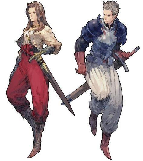 The Grind: 1UP's RPG Blog : Walister Arts: An Interview With Tactics Ogre Art Team Akihiko Yoshida, Tactics Ogre, Final Fantasy Tactics, Heroic Fantasy, 다크 판타지, Game Character Design, Fantasy Armor, Fantasy Warrior, Character Design Male