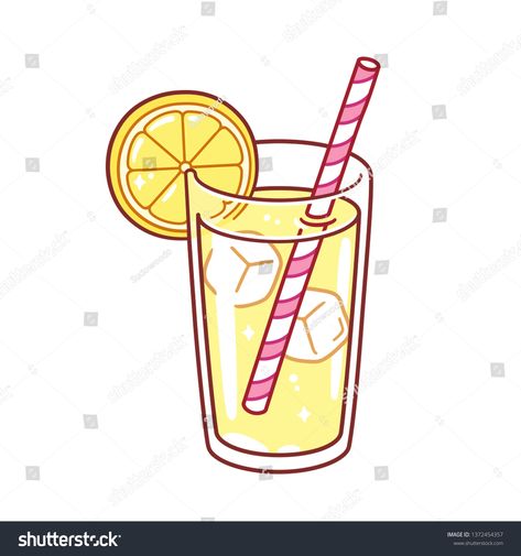 Glass of lemonade with ice cubes, lemon wedge and paper straw. Bright cartoon style vector illustration. #Ad , #Affiliate, #cubes#lemon#wedge#Glass Ice Cube Drawing, Ice Drawing, Lime Popsicles, Glass Of Lemonade, Notebook Cover Design, Food Logo, Lemon Wedge, Motion Design Animation, Graphics Inspiration