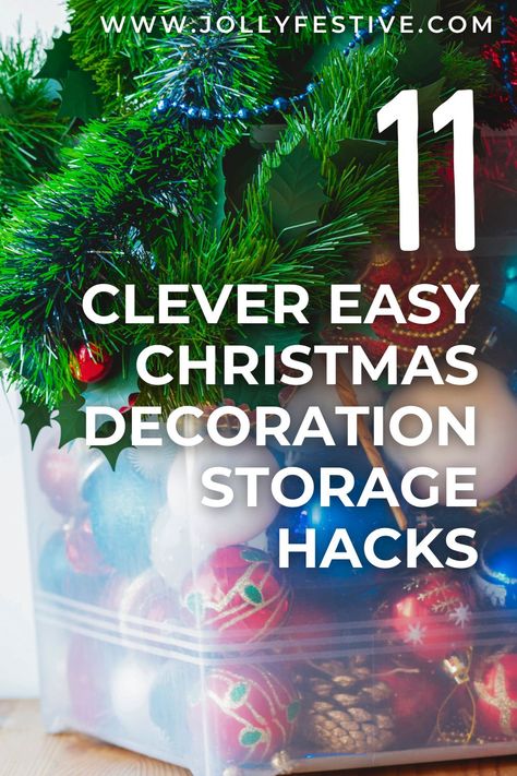 Don't let your holiday cheer disappear after Christmas is gone! 🌟 Learn our 11 top tips for easy and secure Christmas decoration storage that will have your tree up and sparkling in no time next year. Our hacks and strategies for Easy Secure Christmas Decoration Storage will guide you through the process of securing and organizing your holiday treasures. Get ready to say goodbye to messes and hello to a more organized space! 🌲🎁 Free Holiday Printables, Christmas Decoration Storage, Christmas Ornament Storage, Ornament Storage Box, Decoration Storage, Fun Christmas Activities, Christmas Prep, Ornament Storage, Easy Hacks