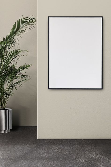 Painting Mockup, Hipster Interior, Studio Background Ideas, Frame Mockup Free, Empty Picture Frames, White Tshirt Mockup, Industrial Room, Postcard Mockup, Design Mockup Free