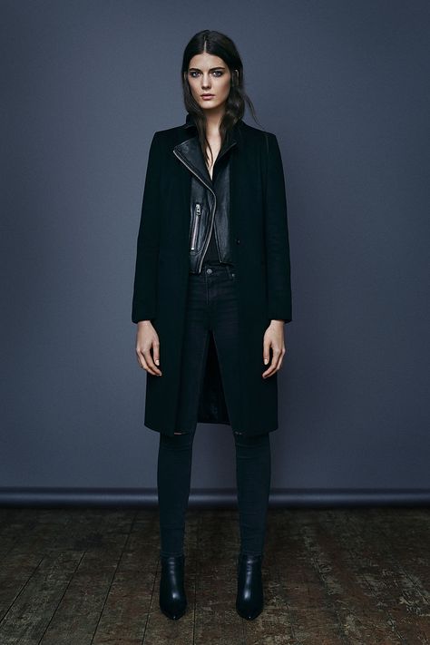 ALLSAINTS: Women's lookbook 2014 November All Saints Style Women, All Saints Outfit, All Saints Outfits Women, All Saints Aesthetic, Allsaints Outfit, Annie Bing, Acne Boots, Black Outfits, Thanksgiving Outfit