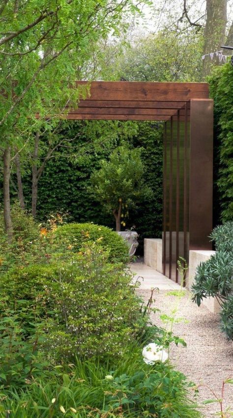 Garden Arch Trellis, Arch Trellis, Contemporary Garden, Chelsea Flower, Chelsea Flower Show, Small Space Gardening, Small Garden Design, Garden Structures, Small Gardens