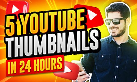 For only $20, Ajrinastudio will design 5 youtube thumbnail in 24 hours. | Order Now! Exclusively on fiverr.comCompleted More Than 8,000++ Projects on FIVERR!With 5000++ 5 Stars Reviews from satisfied customersI will design attractive 5 youtube thumbnails in | Fiverr Youtube Thumbnails, Contents Design, Youtube Thumbnail, Tshirt Design, Social Media Strategies, Brand Strategy, Media Design, Social Media Design, 1 Day