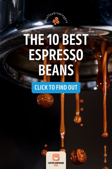 There are many espresso coffee bean options for your espresso maker, but it can be challenging to know which ones have the best flavor. I tested the top ten espresso beans and found Illy Ground Espresso Intenso Coffee Dark Roast to be the best espresso beans. Click to read more! #espressomachine #espressobeans #coffeelife #buyingguide Best Espresso Beans, Espresso At Home, Best Espresso Machine, Espresso Beans, Dark Roast Coffee, Decaf Coffee, Best Espresso, Espresso Maker, Arabica Coffee